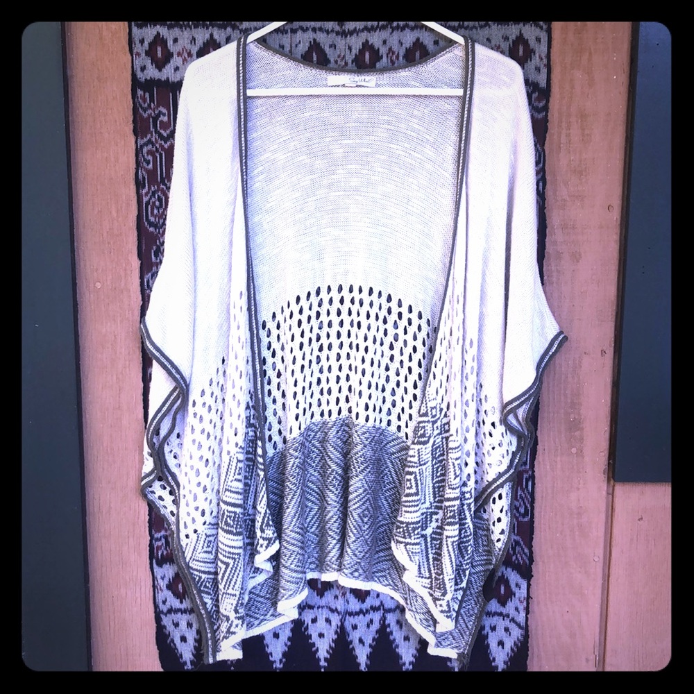 Knit cover up